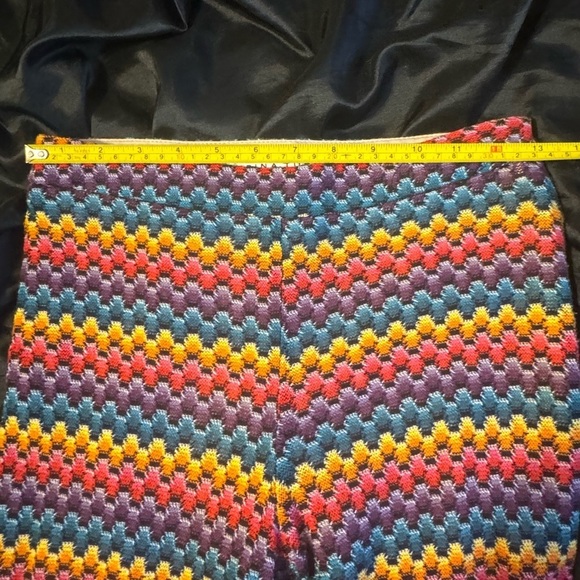 Trina Turk Perleen Rainbow Honeycomb Hippie Pant Size P(p 0-2) NWOT - Picture 9 of 13